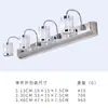 Luz LED frontal para espejo de lavabo de baño, tocador minimalista retro japonés, lavabo, lámpara de pared giratoria para iluminación de cuadros
