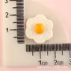Funda de Teléfono con Pegamento Cremoso y Juguetes de Comida Realistas, Accesorios de Resina de Huevo Frito y Huevo Pochado, Accesorios para el Cabello DIY, Imanes para Nevera al por Mayor
