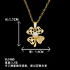 Collar para Mujer Transfronterizo Popular Collar de Perlas con Lazo Diseño de Nicho Versátil No se Desvanece Accesorios de Acero de Titanio de Gama Alta