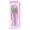 Set de tijeras y recortador de cejas multiestilo en colores macaron, herramienta de moda y útil para principiantes, herramienta para recortar cejas, venta al por mayor desde el fabricante