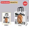 Panadería Horneado Bolsa de Embalaje Postre para Llevar Ventana Bolsa de Pan Bolsa de Papel Kraft Bolsa de Mano Logotipo Impreso Comercial