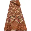 Tejido de encaje calado floral bordado soluble en agua, encaje para vestido de mujer de banquete étnico de Xinjiang, accesorios para vestidos de novia