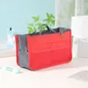 Bolsa de Cosméticos Ligera de Gran Capacidad Transfronteriza con Doble Cremallera, Neceser Engrosado, Bolsa Multifuncional para Almacenamiento de Cables de Datos