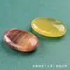 Piedra Cruda de Cristal Piedra Jabón Natural 45*30mm Ovalada Piedra de Energía de Jade Piedra de Masaje para Spa Piedra Cruda de Cristal Natural