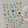 Adesivos Originais Ursinho Mirtilo para Nail Art 5D Embossados Tridimensionais Boneca Ursinho Sobremesa Adesivos DIY para Unhas Estilo Aa