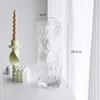 Ornamentos de vaso de vidro de alta aparência em estilo moderno e simples para restaurante de hóspedes, vaso de quarto, arranjo de flores, decoração de alto nível