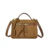 Bolso vintage de gamuza para mujer, nuevo bolso cuadrado pequeño de moda trendy, versátil, lujo ligero, sensación de alta gama, bolso de hombro y bandolera