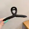 Pinza para el pelo con lazo de color block elegante para primavera y verano para mujer, elegante y versátil, accesorio para el pelo de color contrastante con un toque de alta gama, pinza para el pelo de plástico