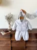 Conjunto de otoño para niña, nuevo y elegante conjunto de bebé para niñas, conjunto de dos piezas para primavera y otoño para niños de un año, moderno