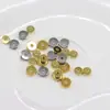 Espaçador de Chapa de Cobre Banhado a Ouro Falso Ângulo Reto Espaçador de Latão Contas para Pulseira Colar DIY Contas Espaçadoras para Pulseira Colar