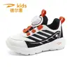 Sapatos Infantis Delhui, Modelos de Primavera e Outono para Meninos e Meninas, Sapatos Casuais Versáteis com Solas Macias e Fivela Rotativa, Sapatos Esportivos para Meninos e Meninas