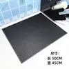 Tapete Antiderrapante para Bar de Chá com Leite Tapete para Bar de Café Tapete Retangular Drenante para Cozinha Porta-Copos de Vinho Ktv Porta-Copos de Borracha para Chá