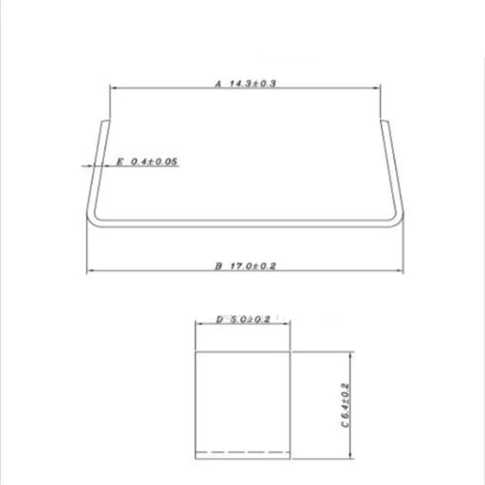 UU10.5钢夹图纸 C-1001