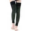 Pierneras de Cachemir de Ajenjo Calentamiento Automático Calcetines Largos para Piernas Frías de Personas Mayores, Calentadores de Rodillas para Invierno, Mangas de Rodilla Extendidas y Engrosadas para Articulaciones