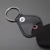 Fabricante Directo Llavero Hebilla de Cuero PU Se Puede Imprimir con Logo con Botón de Presión Regalo Llavero de Coche Creativo y Exquisito Personalización