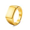 Nuevas Joyas de Nicho Europeas y Americanas de Amazon, Anillos de Moda Personalizados para Exteriores, Anillos de Acero Inoxidable con Artesanía de Fundición
