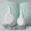 Botella de Plástico Blanco de 300 ml para Gel Antibacterial en Espuma, Botella Dispensadora de 500 ml para Champú y Gel de Ducha, Botella de Espuma Tipo Prensa