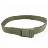 Cinturón Interior para Deportes al Aire Libre Montañismo Hebilla de Plástico de Nylon Cabeza Cinturón de Lona Cinturón Táctico Cinturón Casual para Hombres