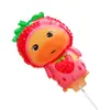 Novo Balão de Folha Grande de Desenho Animado Duoyang com Clipe, Balão Infantil de Clipe de Desenho Animado para Barracas de Rua