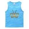 Roupas de Verão Chad Wild Clay Colete Infantil Camisa Básica Casual Absorvente de Suor Doce Camiseta Regata Infantil