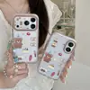 Bolo Urso Coala é adequado para capas de celular iPhone 18 Pro Max, pulseiras de celular Apple 17 e designs fofos de desenhos animados 16 e 15