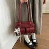 Bolso de mujer único de nicho estilo coreano, nuevo modelo primavera 2026, exquisito y elegante, bolso de hombro y bandolera simple y casual