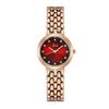 Reloj de cuarzo de aleación de alta calidad con estilo de nicho para mujer Goldie