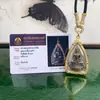 Marca Budista Tailandesa Marca Tailandesa Hombre Medicina Loto Unisex Sudeste Asiático Colgante