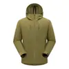 Jaqueta Corta-vento Masculina Nova e Acessível para Primavera e Outono Jaqueta Masculina à Prova de Vento Quente Casaco com Capuz Jaqueta para Montanhismo Roupa Esportiva