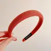 Faixa de cabelo xadrez doce de dopamina para mulheres, fresca e casual para uso diário, tiara de alta coroa para maquiagem e lavagem de rosto, acessório de cabelo