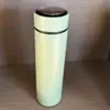 Copo térmico reto de aço inoxidável 316 inteligente com display de temperatura, copo de café para manter o frio, copo de presente executivo com logotipo