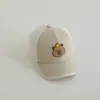 Boné de Baseball Infantil Estilo Americano Capivara Proteção Solar Meia Malha Chapéu de Bebê Tendência Versátil Boné Bico de Pato para Meninos Transfronteiriço