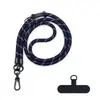 Goma para cordón de teléfono móvil de 10 mm de grosor, cuerda ajustable en diagonal, clip para teléfono móvil, cordón anti-pérdida, cordón para cuello