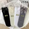 Meias Fina de Cetim com Laço de Renda para Primavera e Verão, Meias Femininas com Recortes, Respiráveis, Estilo Ballet Doce e Simples
