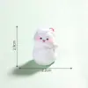 Nuevo producto transfronterizo: figura creativa de ángel fantasma que brilla en la oscuridad, accesorios de decoración DIY, paisaje en miniatura, pequeños adornos de Halloween