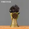 Sino de Pedra Bruta de Cristal Transfronteiriço Doze Constelações, Sino Pequeno de Cristal Natural, Sino Criativo de Mão, Ornamento de Atmosfera Festiva