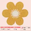 Gancho de Mão Imitação Cor Macaron Toalha Imitação Caxemira Flor Bordada Tecido Patch Roupas Femininas Roupas Infantis Patch Decorativo Patch