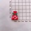 Serie Navideña Accesorios de Resina DIY Pegamento de Crema Funda para Teléfono Móvil Pasador Diadema Llavero Pendientes Accesorios Colgantes