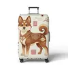 Funda para Maleta de Viaje Venta Directa del Fabricante Spandex Estilo Chino Funda Protectora para Equipaje Linda Novedad Equipaje a Cuadros para Exteriores Nueva Novedad Estampada