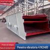 Fornecimento direto da fábrica de peneiramento de resíduos de construção de pedra de mina de granito, nova máquina de peneiramento de areia de vibração multicamadas 4YK2460