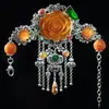Collares de Borlas Estilo Étnico Retro de Moda, Versátiles y Únicos, Varios Collares de Jade y Adornos para el Cuello, Personalizables con Fotos y Muestras