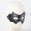 Tienda de fábrica al por mayor juguetes sexuales máscara de Batman gafas remache máscara de cuero gafas con fugas de luz juguetes para parejas