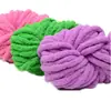Hilo de lana para dedos de tira de hielo gruesa, hilo de cola de gato, hilo para salchicha, material para manta de mano diy, línea de toalla de vellón de coral, fábrica