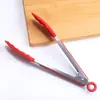 Barril de armazenamento vermelho com cabo de silicone tudo incluído utensílios de cozinha conjunto de 10 peças espátula antiaderente utensílios de cozinha conjunto de cozinha