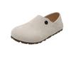Zapatos Retro Lefu para Mujer Primavera 2025 Nuevos Cabeza Grande Mate Planos Doble Uso Casual Zapatos Perezosos
