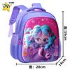 Painel 3D alunos do ensino fundamental transfronteiriço série 1-3 mochila infantil mochila escolar de desenho animado atacado