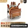 Soporte para cuchillos de acero inoxidable 304 de fábrica, soporte multiusos para cuchillos de cocina, estante de almacenamiento para tabla de cortar y cuchillos de cocina