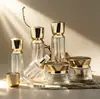 Set de botellas de productos para el cuidado de la piel 120ml 100ml botellas de tónico loción sérum tarro de crema facial de 100g en stock para venta al por mayor