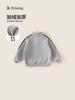 Ropa Infantil Bangxuan Ropa Cálida para Niños Invierno Nuevo Bordado Tops Infantiles Cuello Alto Manga Larga Sudaderas para Niños