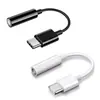 Cable Adaptador de Audio Tipo-C a 3.5mm Dac Digital Adecuado para Teléfonos Móviles Android para Escuchar Música y Llamada Convertidor de Auriculares